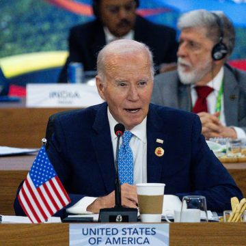 biden Biden pide apoyo para Ucrania y presión sobre Hamas en la cumbre del G20