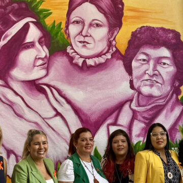 mural Arte urbano rinde homenaje a mujeres paraguayas