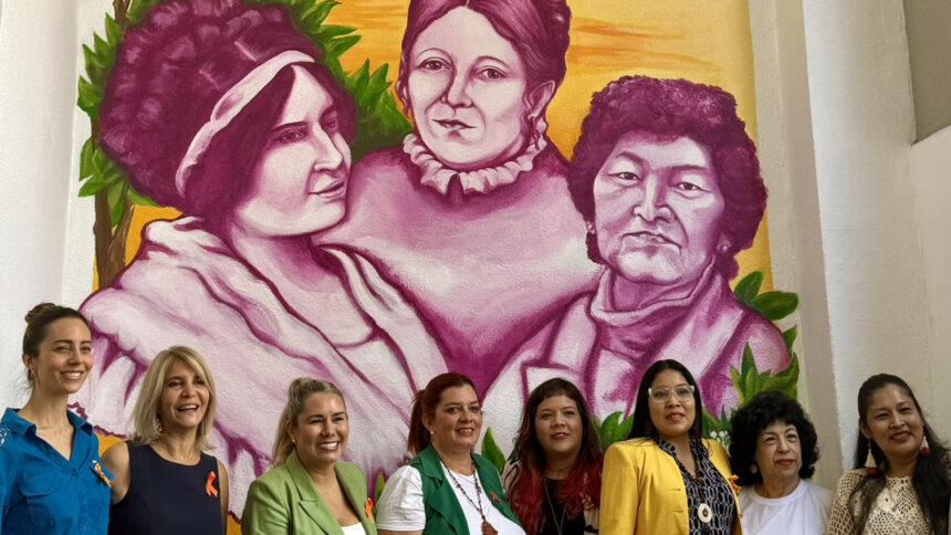 Arte urbano rinde homenaje a mujeres paraguayas