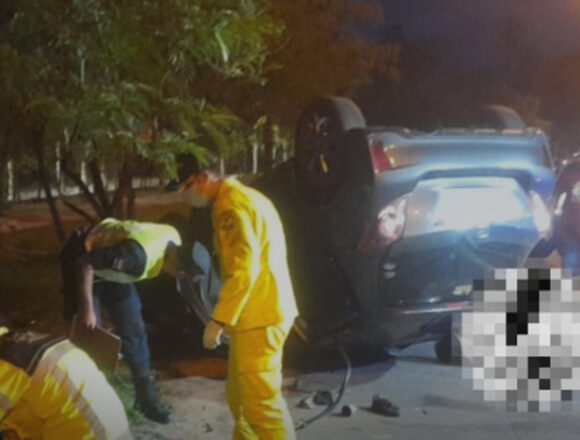 accidente Tragedia en autopista: joven pierde la vida