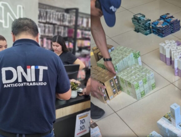 Allanan locales de influencer por contrabando