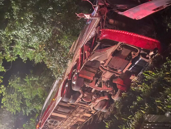bus escolar Accidente de bus escolar en Brasil deja heridos