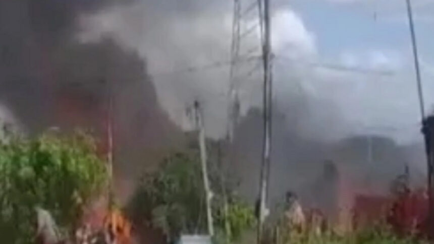 incendio guarambare Hombre incendia su vivienda y afecta a vecinos