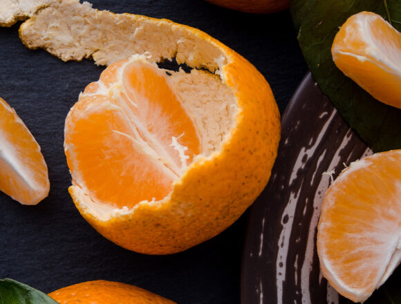 Cáscara de mandarina: aliada contra resfriados