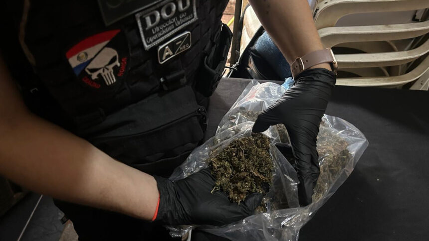 Desmantelan tres focos de microtráfico en Asunción