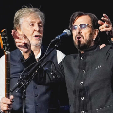 paul y ringoo Paul McCartney cierra su gira con Ringo Starr