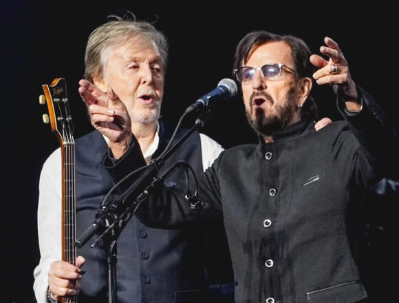 Paul McCartney cierra su gira con Ringo Starr