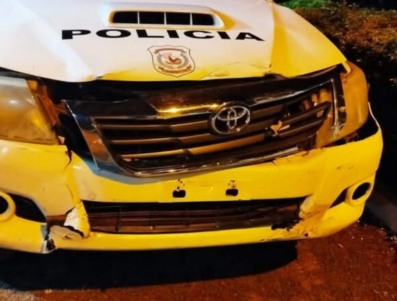poli choque Adolescente herida tras choque con ebrio