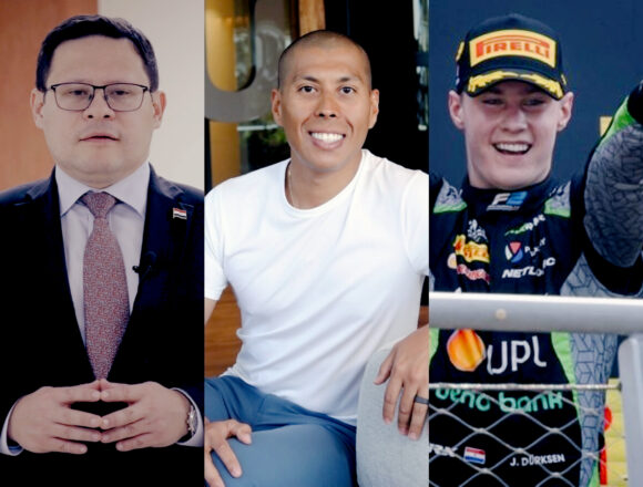 lideres 2024 Óscar Orúe, Miguel Vázquez y Joshua Dürksen: Líderes Destacados de la Sociedad Paraguaya en 2024