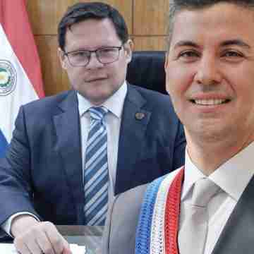 Óscar Orué firme con respaldo del Presidente Santiago Peña