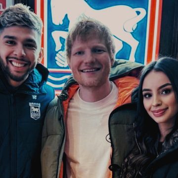 Enciso y Ed Sheeran Ed Sheeran y su deseo de volver a Paraguay