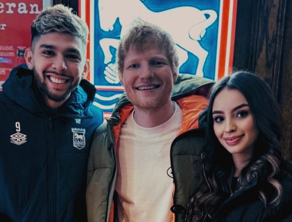 Enciso y Ed Sheeran Ed Sheeran y su deseo de volver a Paraguay