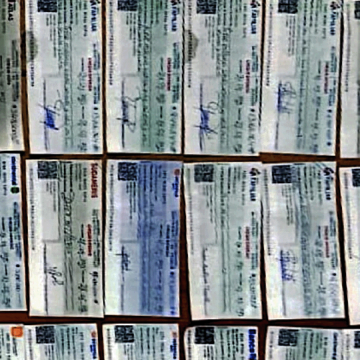 DNIT incautó cheques por G. 600 millones
