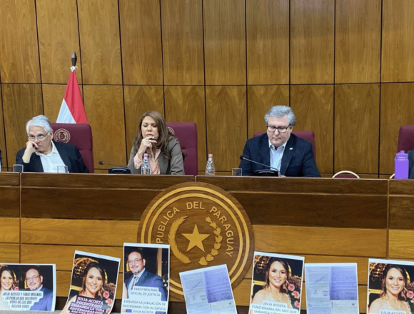 mafia Ministros de la Corte irán al Senado por mafia de pagarés