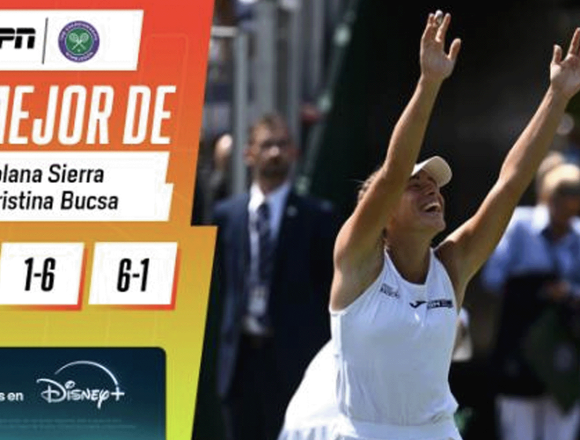 solana Solana Sierra hace historia y cambia su carrera tras su gran actuación en Wimbledon
