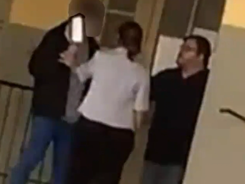 estudiante Estudiante amenaza con cuchillo a docente