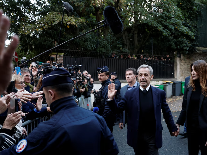 nicolas Nicolas Sarkozy ingresa a prisión en París