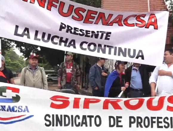 zfuncionarios Funcionarios de Senacsa inician huelga nacional