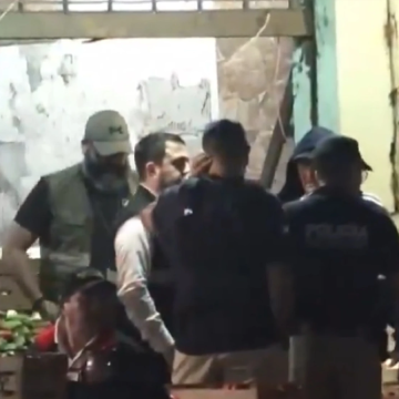 Operativo sorpresa en Abasto contra contrabando