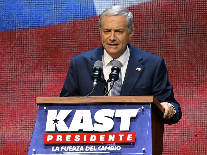 Kast asume tras sorteo político chileno